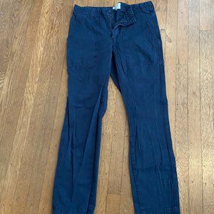 Everlane Navy Fatigue Pant